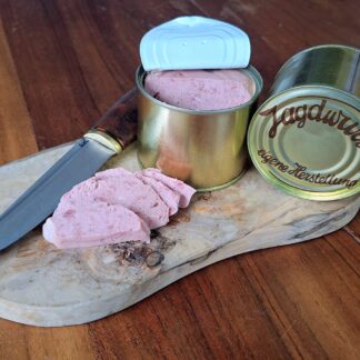 Jagdwurst in der Dose