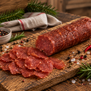 Reh Salami mit Chili (200g)