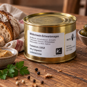 Wildschwein-Schwartemagen - 400 g Dose